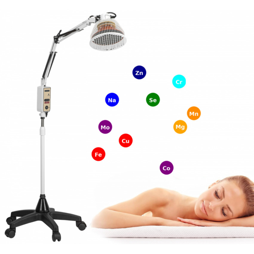 Detail hlavice TDP lampy s platňou